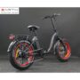 Eart Fat Tire Folding Ebike Black Without Basket Low Res 600x600