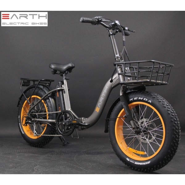 Electric bike with basket new arrivals