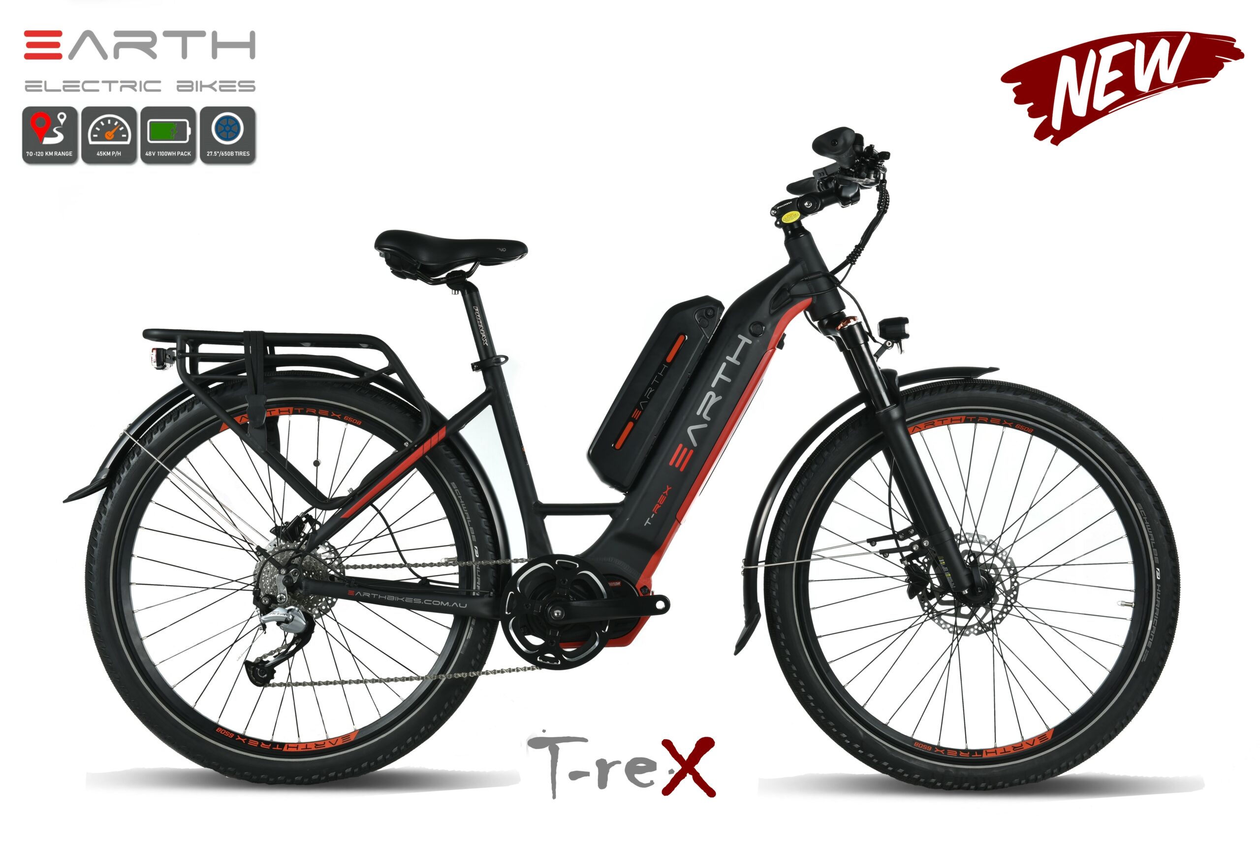 Earth T Rex Mixie Electric Bike 1100wh
