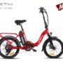 Earth Tx22 Folding Electric Bike Red
