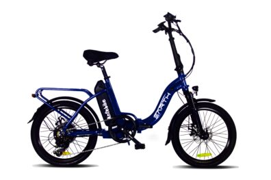 Earth Tx23 Folding Electric Bike Blue
