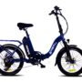 Earth Tx23 Folding Electric Bike Blue