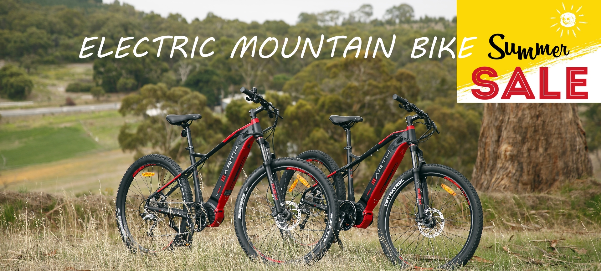 Earth Electric Mountain E Bike Sale C